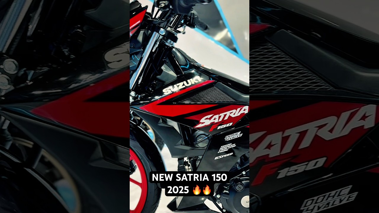 New Satria 2025 Gini doang ??😱