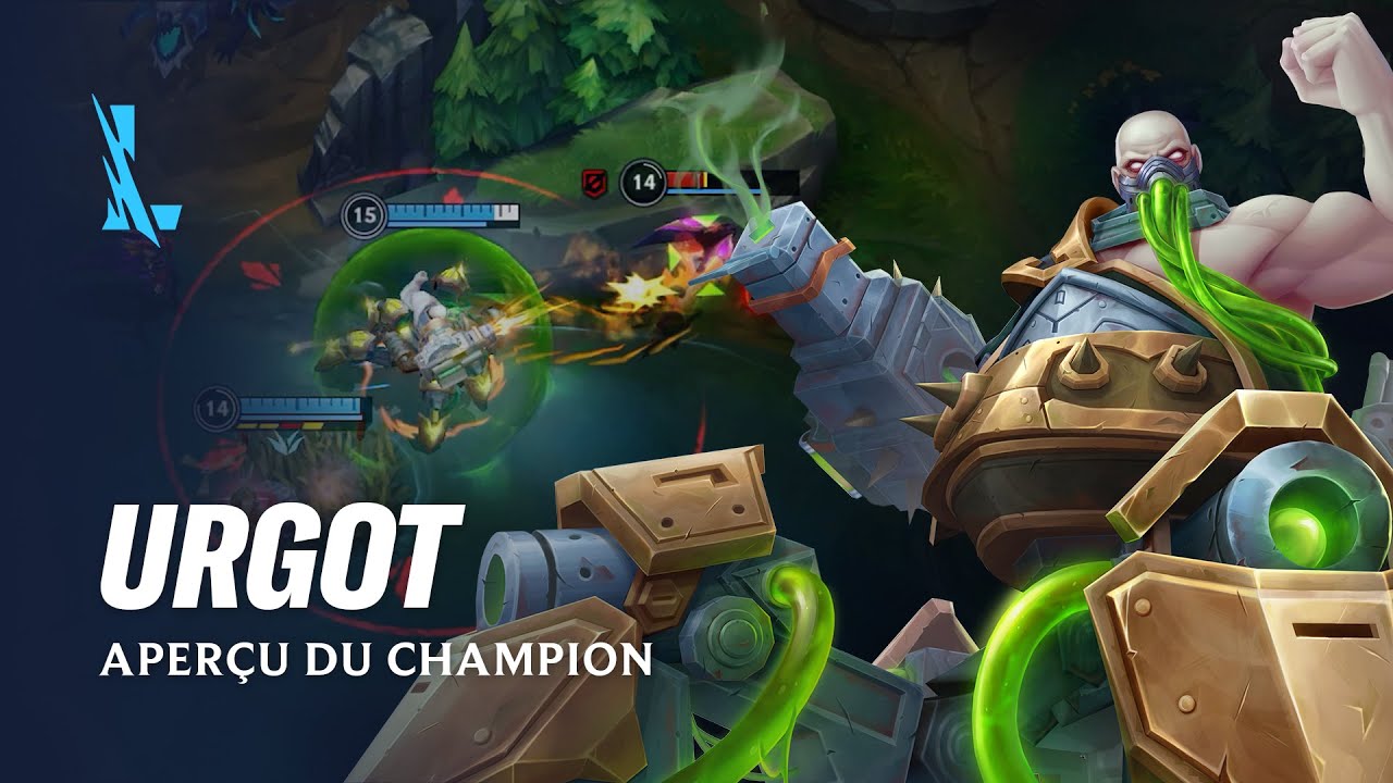 Aper&ccedil;u de Urgot | Gameplay - League of Legends: Wild Rift
