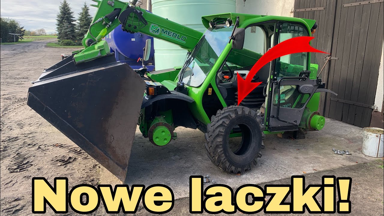 #281- Wymiana opon w ładowarce! Merlo w końcu się doczekało! +(klucz ułatwiający życie na gosp)