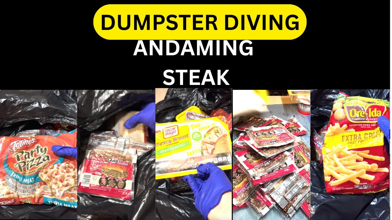 PINAYTEXAN/DUMPSTER DIVING/ HAUL NG NAKUHA/ DAMING STEAK!