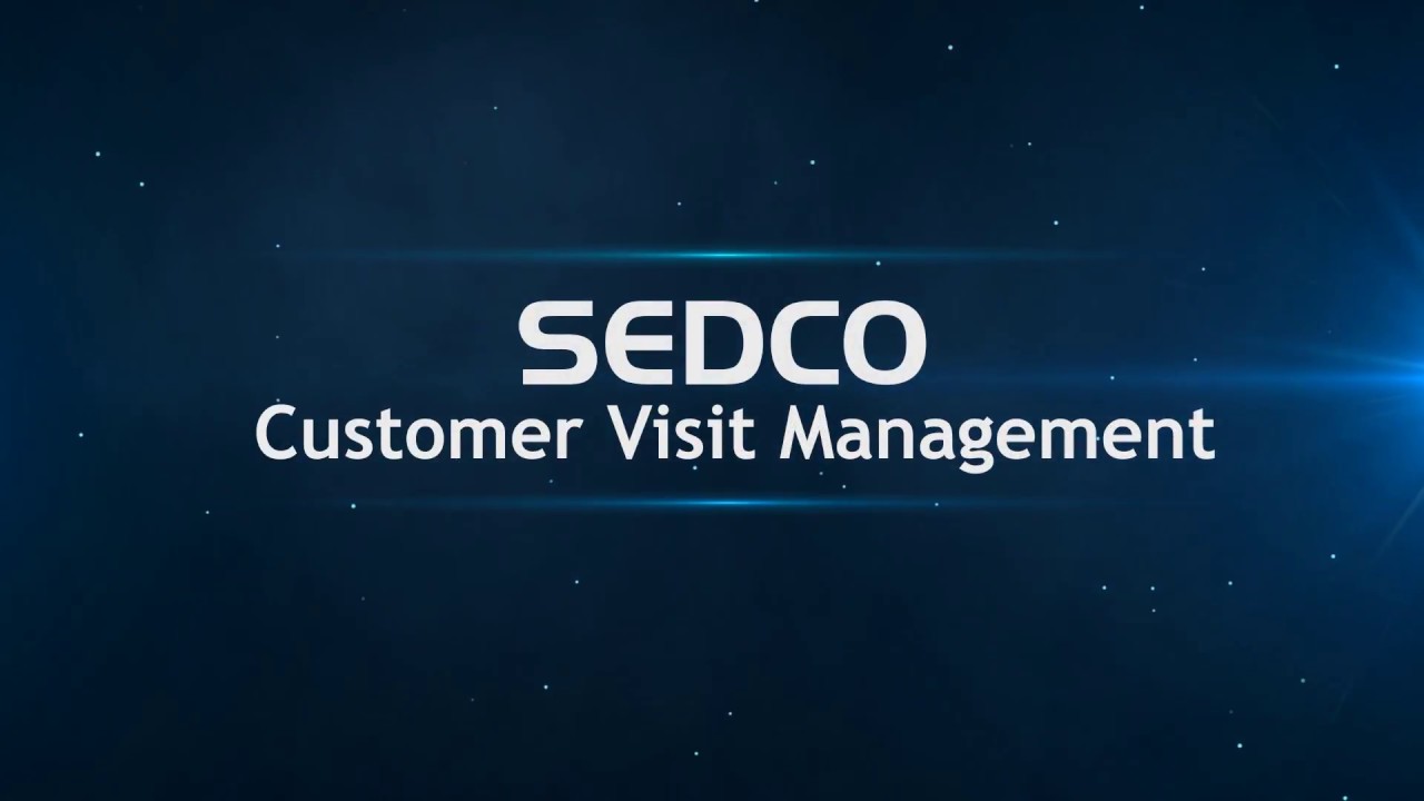 SEDCO - Customer Visit Management Solution