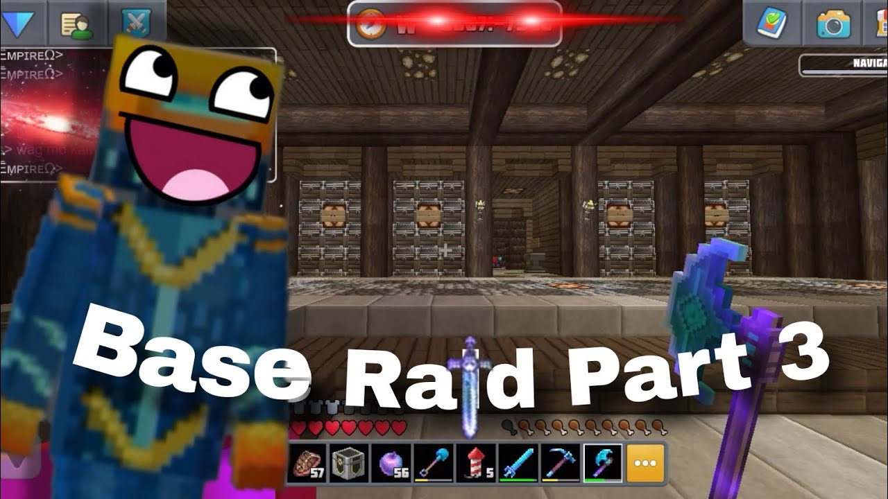 Base Raid Part 3 ( Planet Craft / Planet Of Cubes )