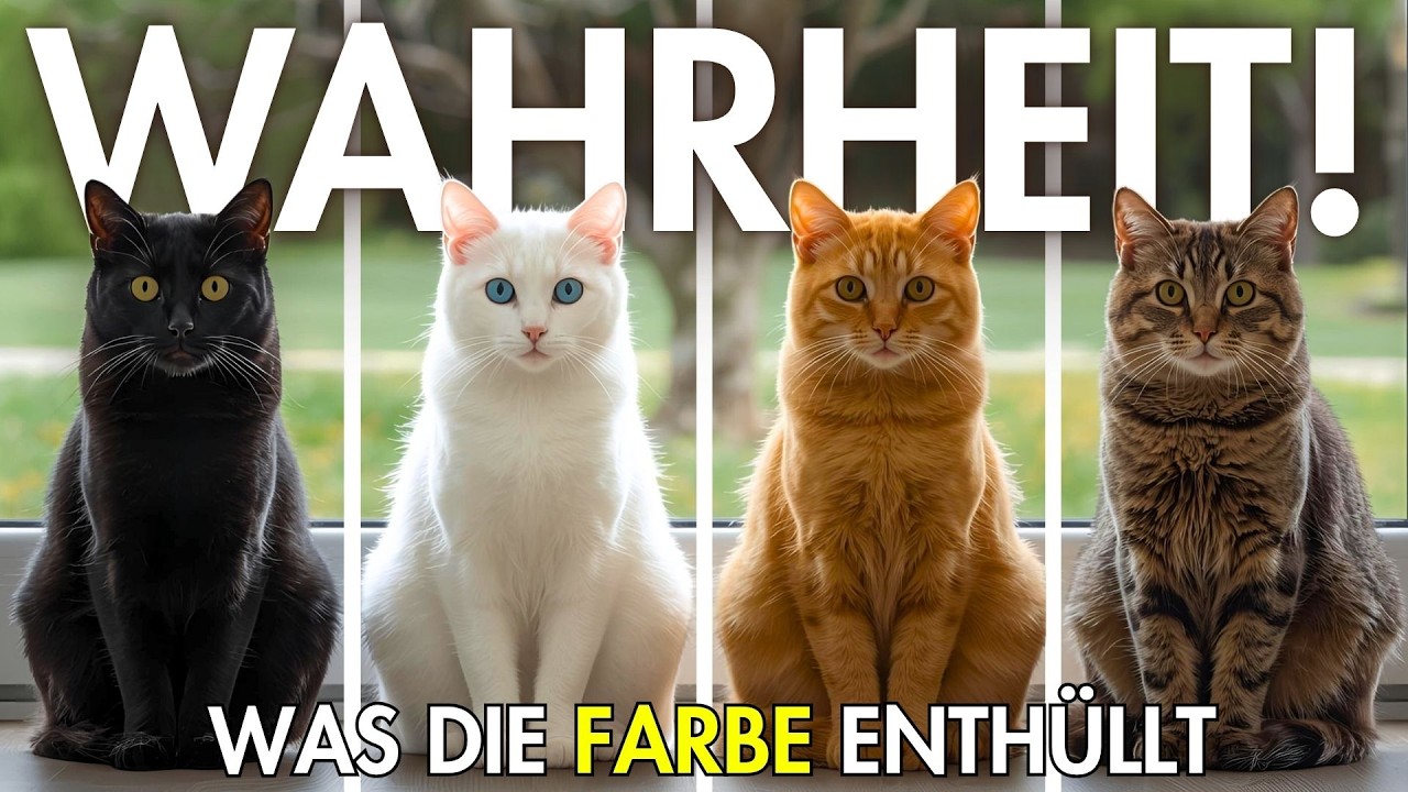 Was die Farbe deiner Katze enthüllen könnte (schockierend!)