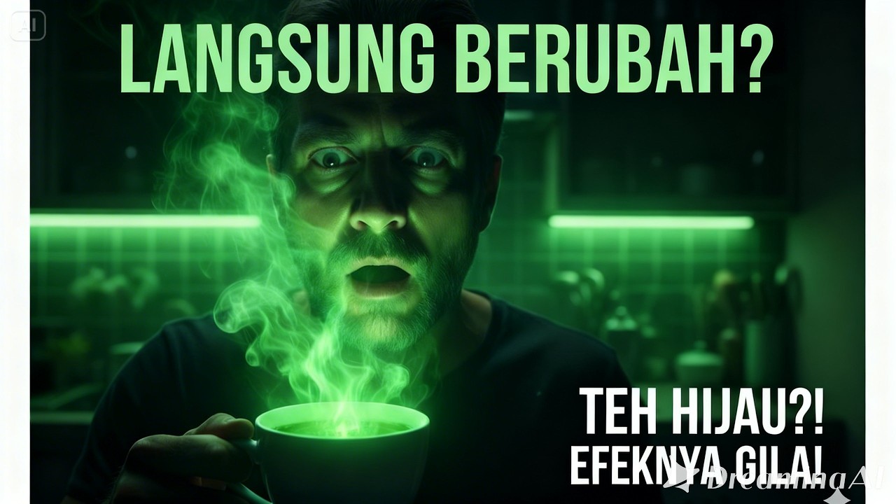 MENGEJUTKAN..?! Minum Teh Hijau Setiap Hari.. Efeknya Tak Terduga?!