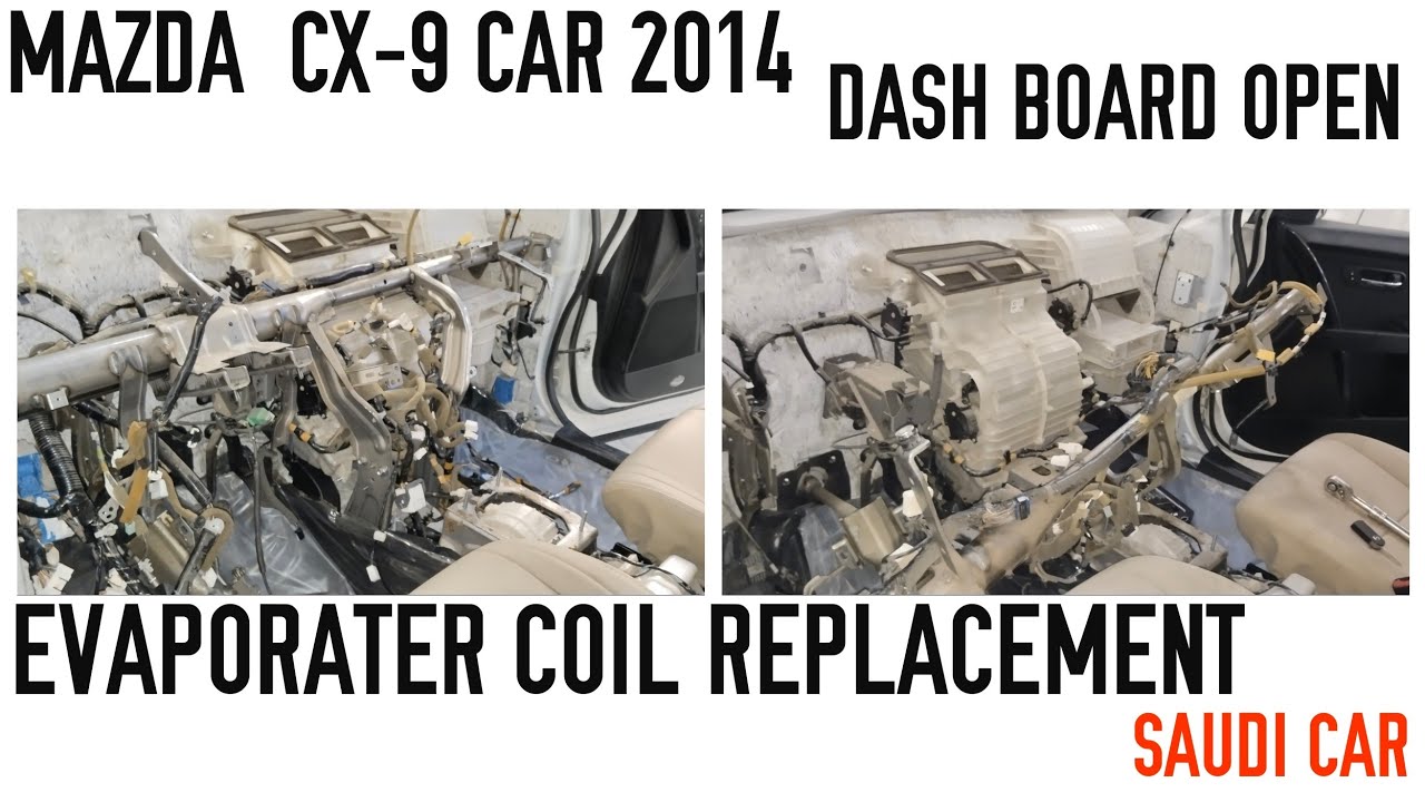 mazda cx 9 dash removal?mazda cx 9 dashboard open?mazda cx 9 evaporator replacement?