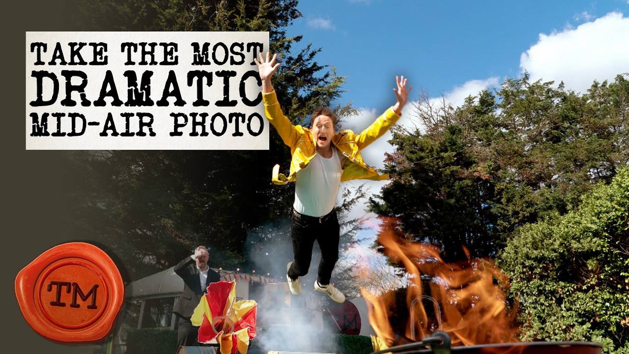 Take the Most DRAMATIC Mid-Air Photo | Full Task | Taskmaster