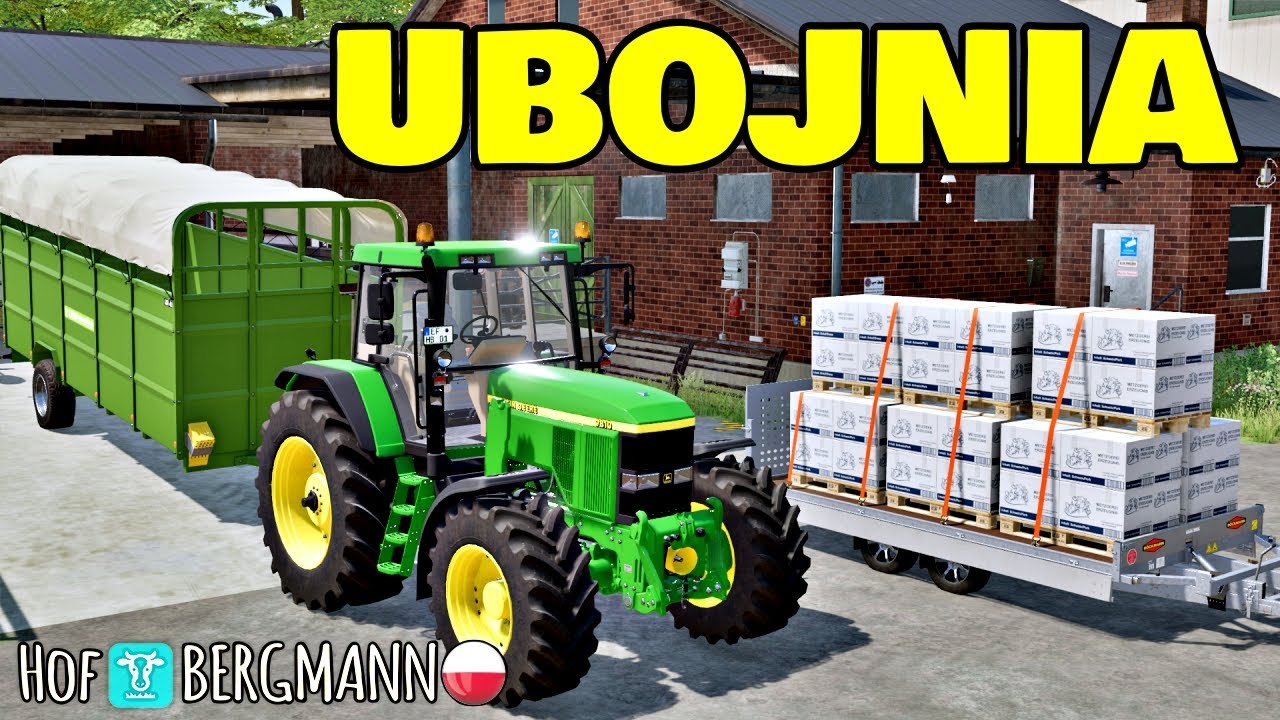 Jak działa UBOJNIA. 🐄🐖💲💲💲 HOF BERGMANN FS22 ☆ #79 ㋡ Anton