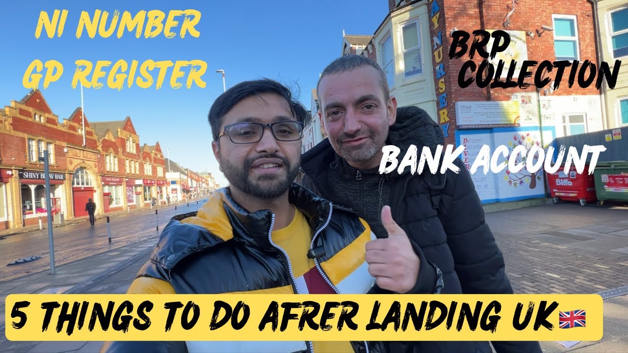 January intake students must do this in first week after landing |5 things to do after landing UK 🇬🇧