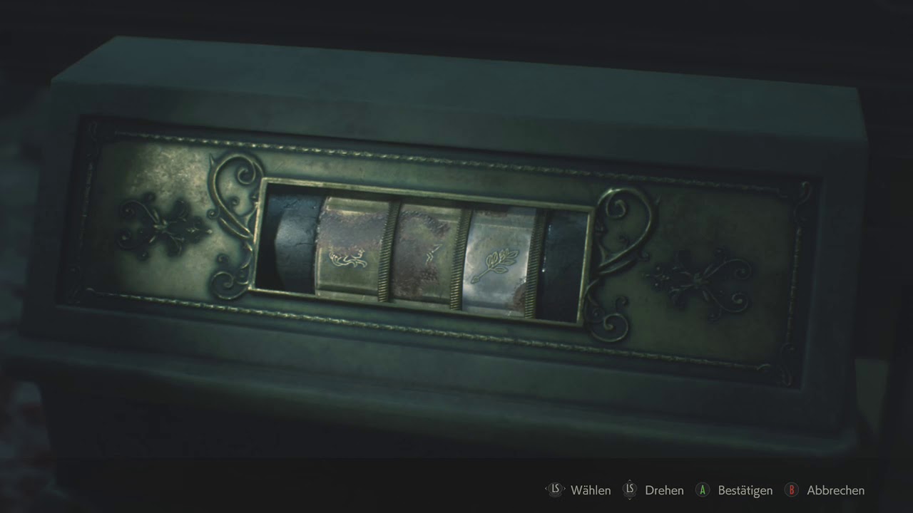 Resident Evil 2 - Maiden Statue Code ,gameplay (xbox one)