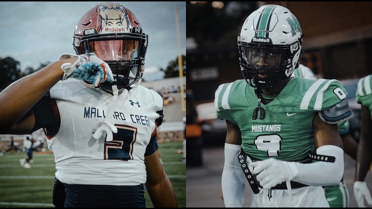 #9 Mallard Creek vs #10 Myers Park (NC) North Carolina Power Houses Meet Week 1!