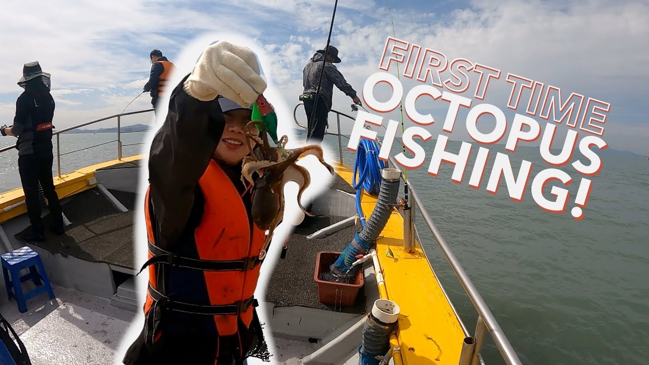 Who knew OCTOPUS FISHING was so FUN! First time Octopus Fishing in Korea!