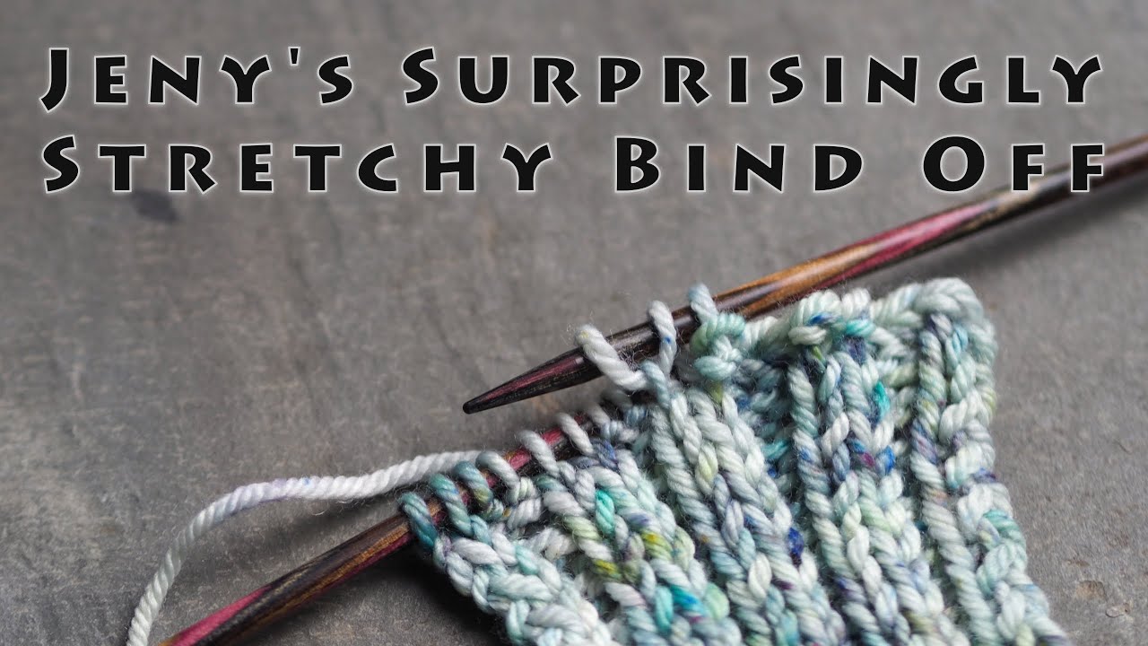 #KnitTip: удивительно эластичное закрытие петель от Джени (и модификации, делающие его немного ме...