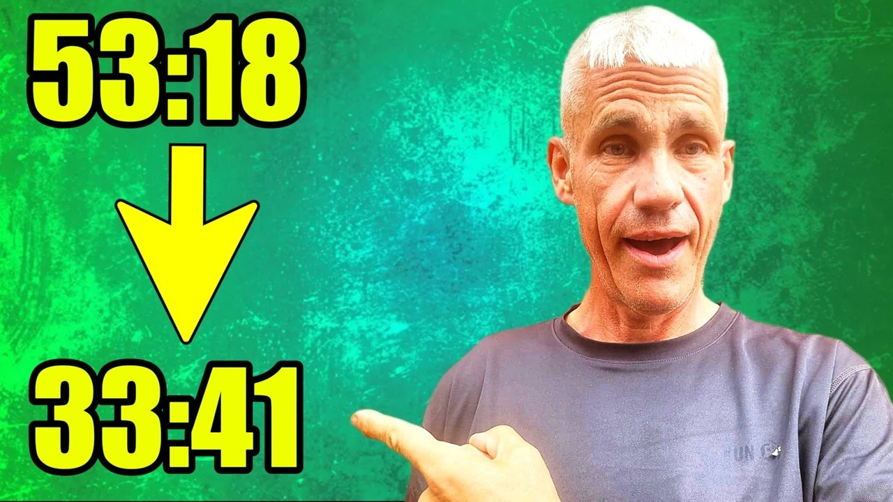Как я пробежал 10 км за 53:18, а затем за 33:41 (3 этапа, которые изменили всё)
