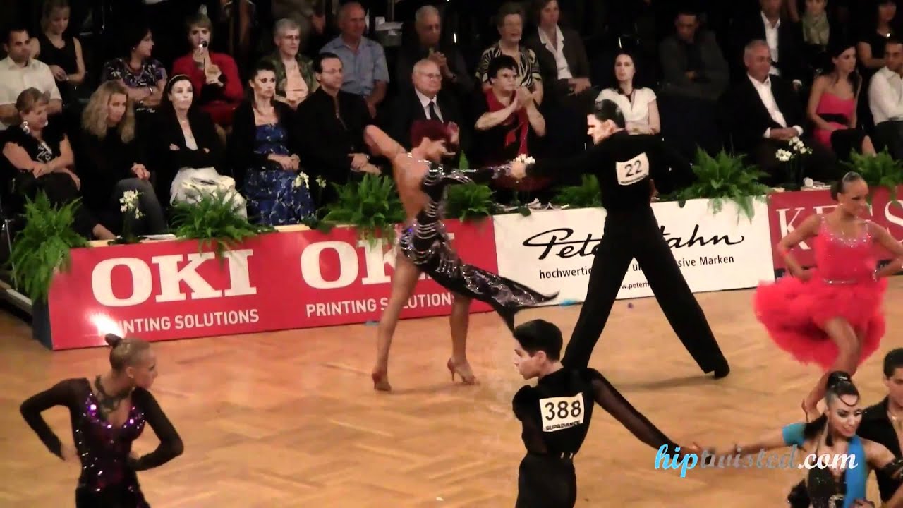 Zoran Plohl - Tatsiana Lahvinovich, GOC 2010 Stuttgart, IDSF grand slam latin, 4.round - paso doble