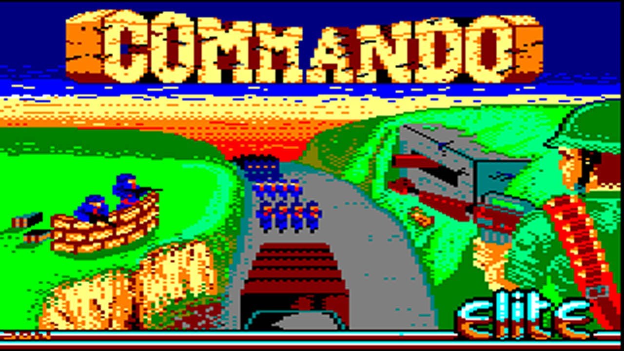 [Amstrad CPC] Commando - Longplay