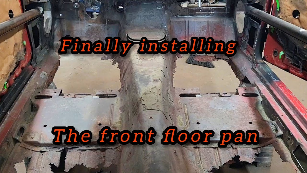 Time to install the front 1 piece floor 