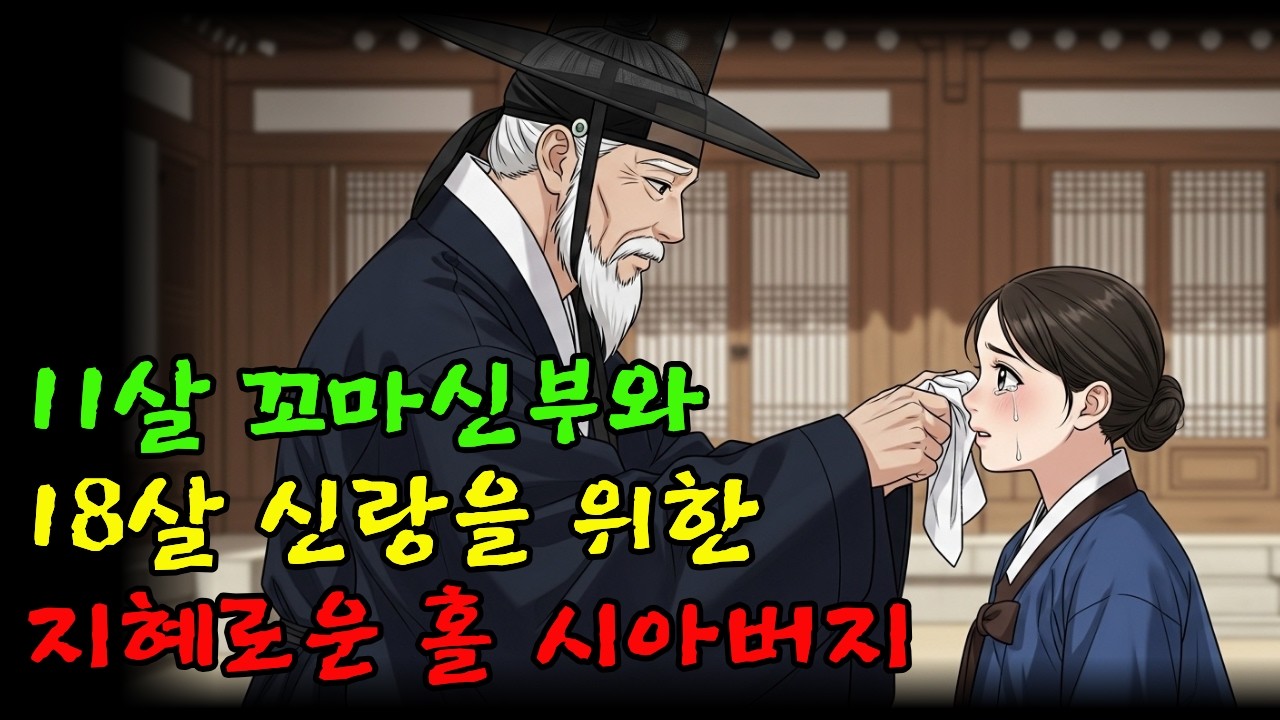11살 꼬마신부와 18살 신랑을 위한 지혜로운 홀 시아버지| 야담 | 옛날이야기 | 시니어 롱폼 | 전설