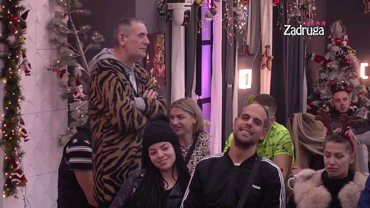 Zadruga 4 - Lepi Mića se obratio ćerki i ženi - 31.12.2020.