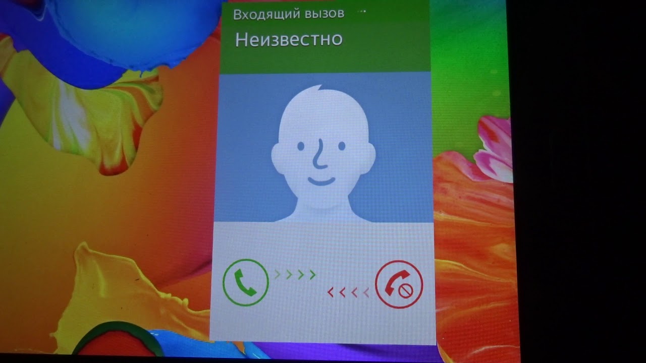 Samsung Galaxy Tab 4 7.0 3G SM-T231 incoming call