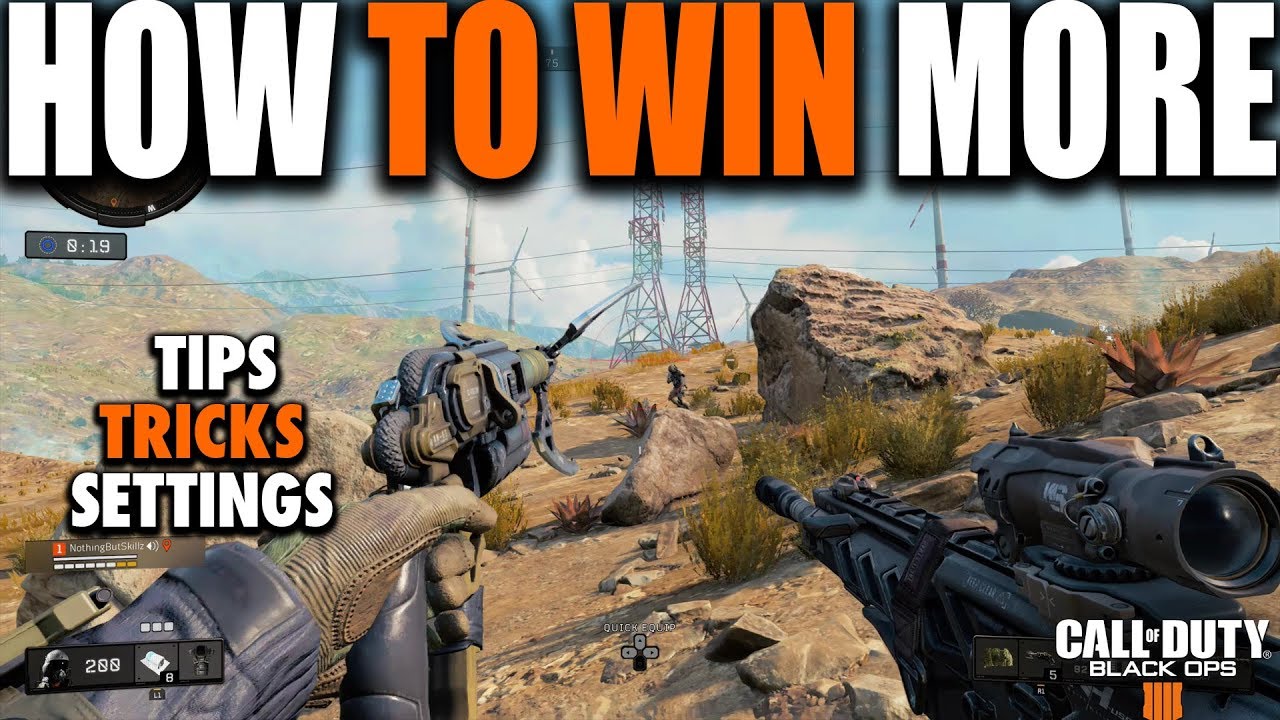 TIPS & TRICKS TO WIN MORE IN BLACKOUT BATTLE ROYALE | Call of Duty Black Ops 4