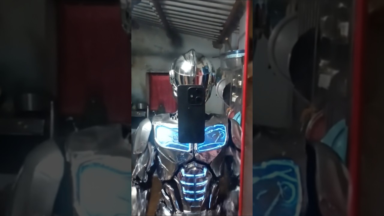 new trending robot AI video 📷 