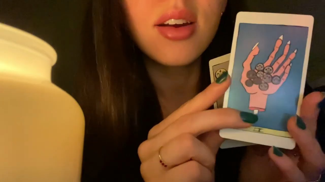 ASMR Lo-Fi Tarot Reading 🌕🕯️☕🌚 (Whispered)