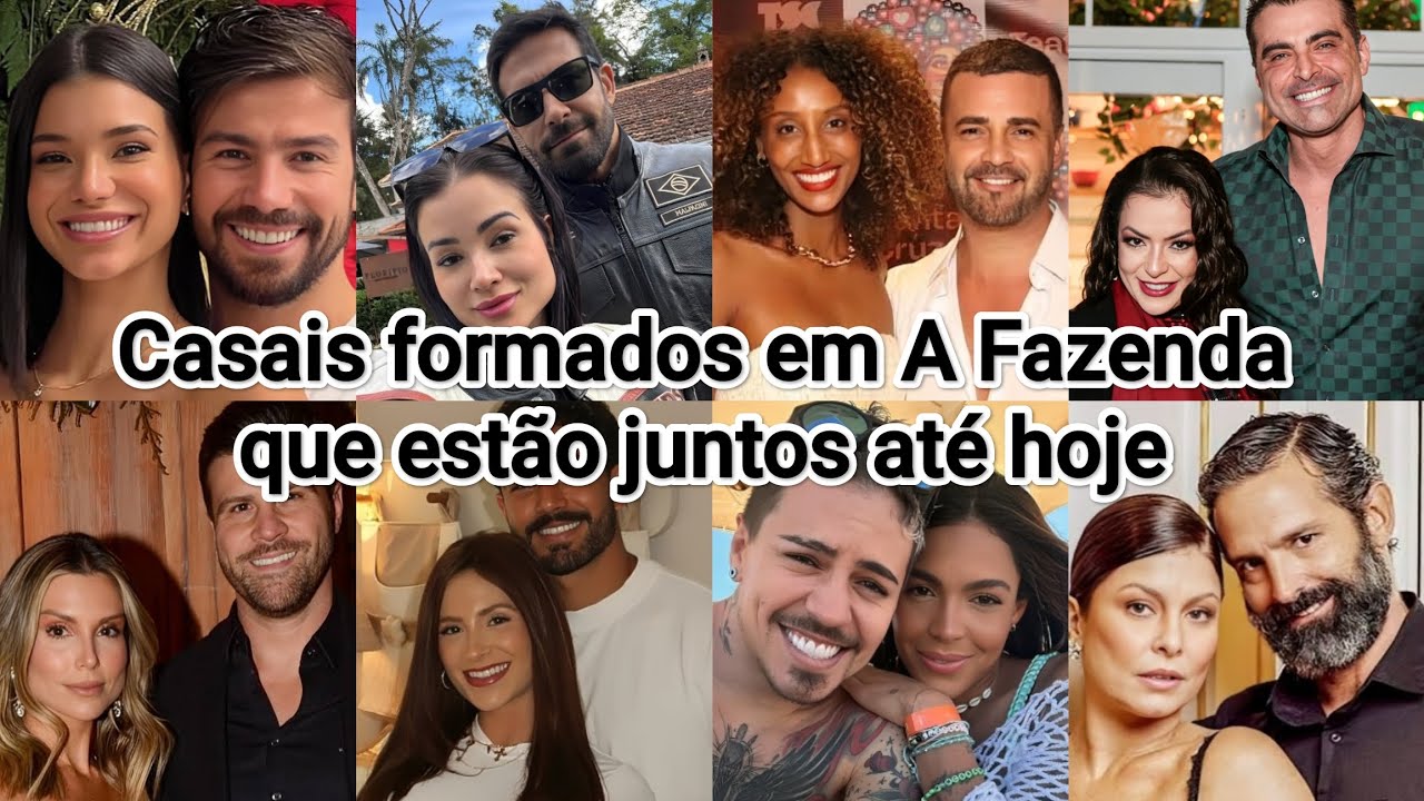 Casais formados no reality A Fazenda que ainda est&atilde;o juntos 