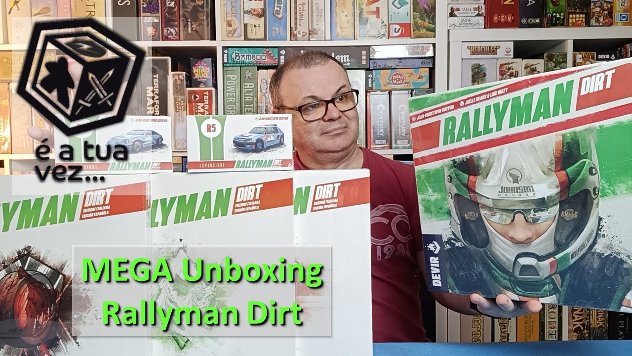 MEGA UNBOXING Rallyman Dirt