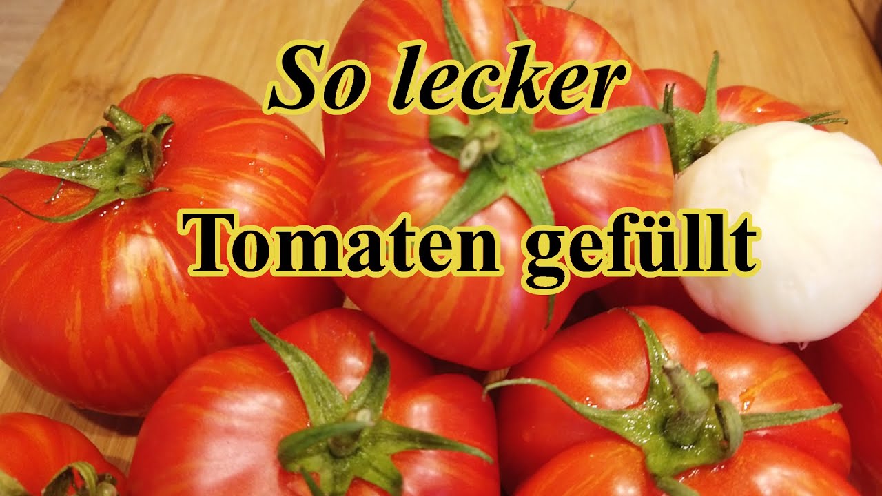 Tomaten gefüllt | Rezept Tomaten schnell einfach
