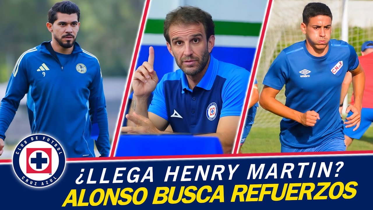 Cruz Azul busca REFUERZOS, ¿Henry Martin es OPCION?, Cándido SE VA LIBRE, FICHAJE extranjero