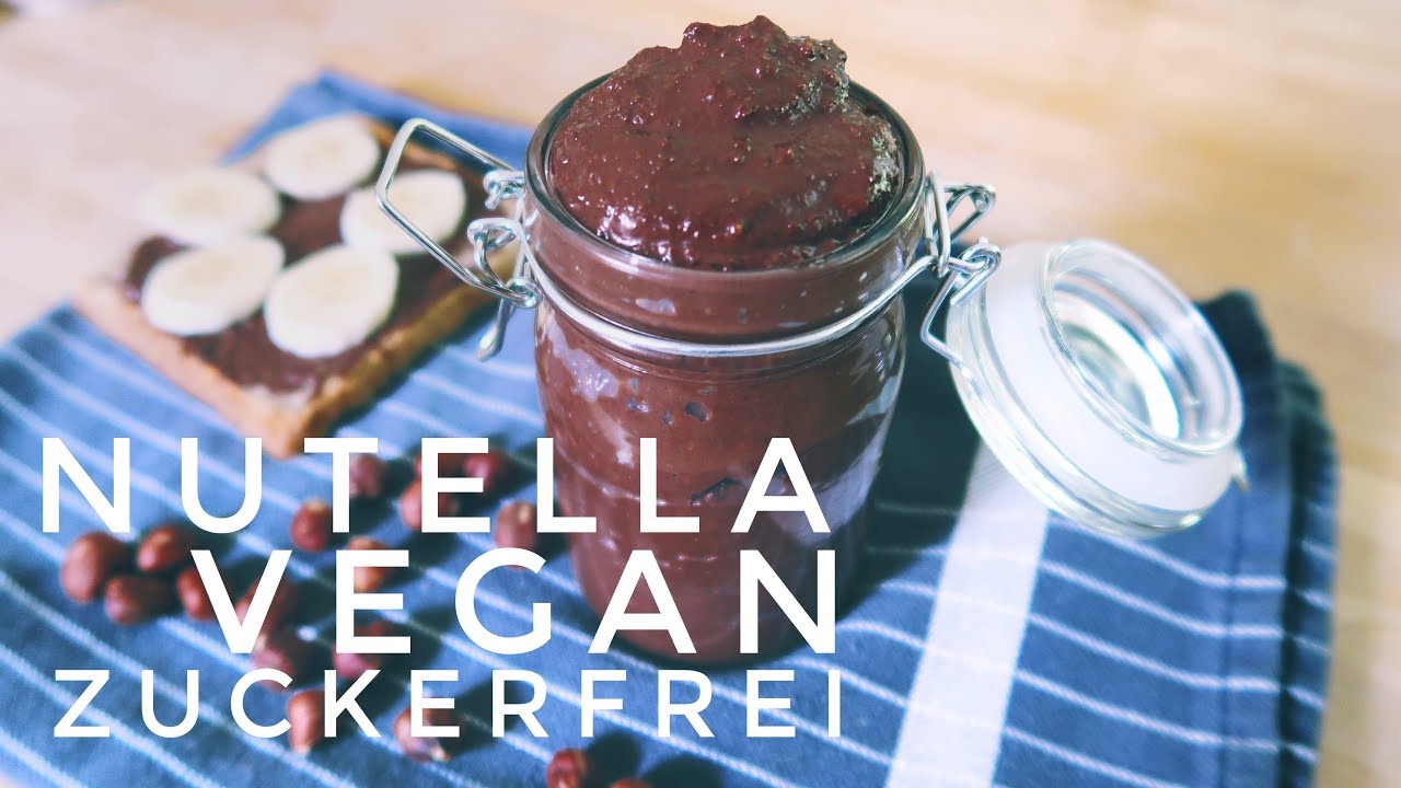 DIY GESUNDES NUTELLA. VEGAN, ZUCKERFREI, SCHNELL & EINFACH