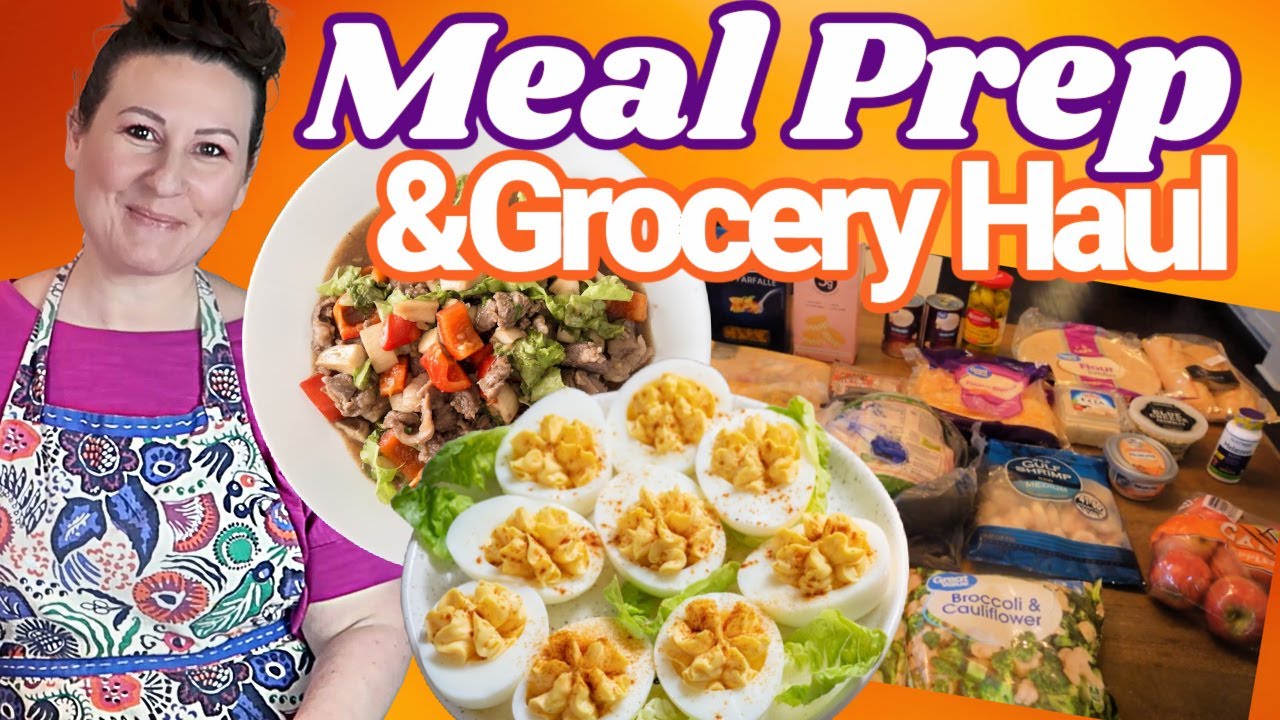 Meal Prep | Walmart and Lowes Foods Grocery Hauls