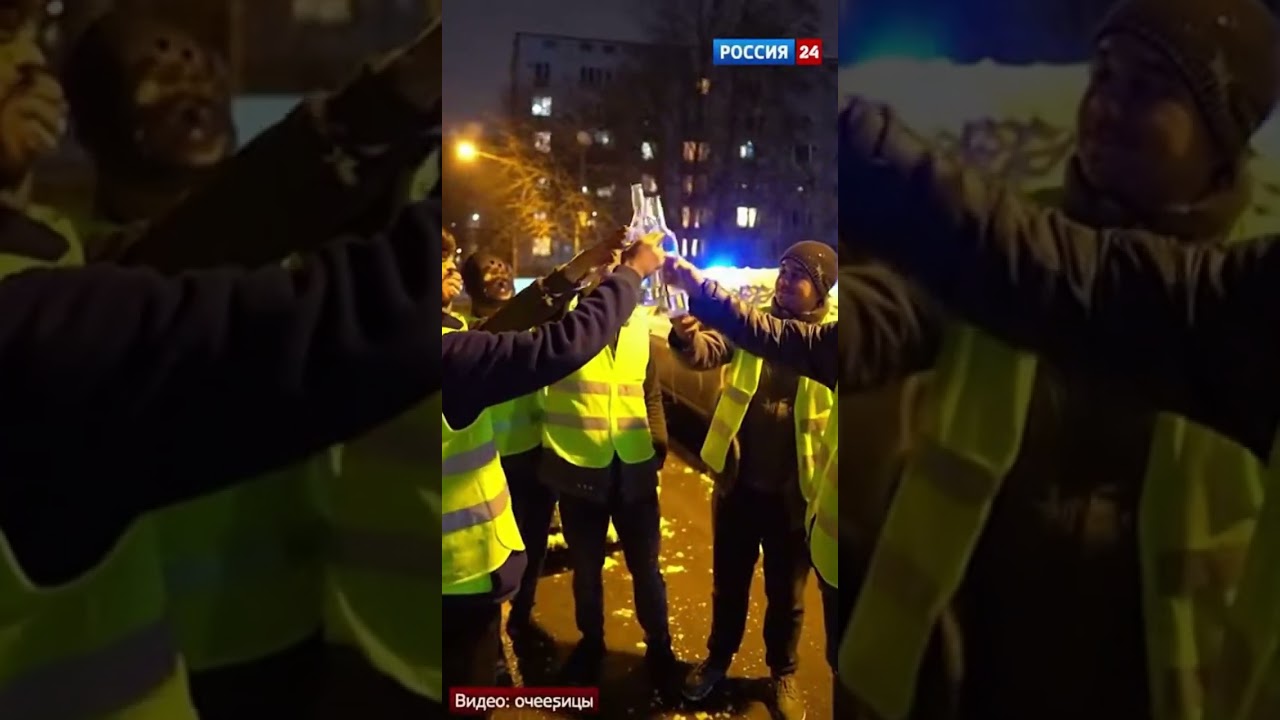 этой ночью в москве рабочие из индии на парковке запенили монтажной пеной 10 автомобилей