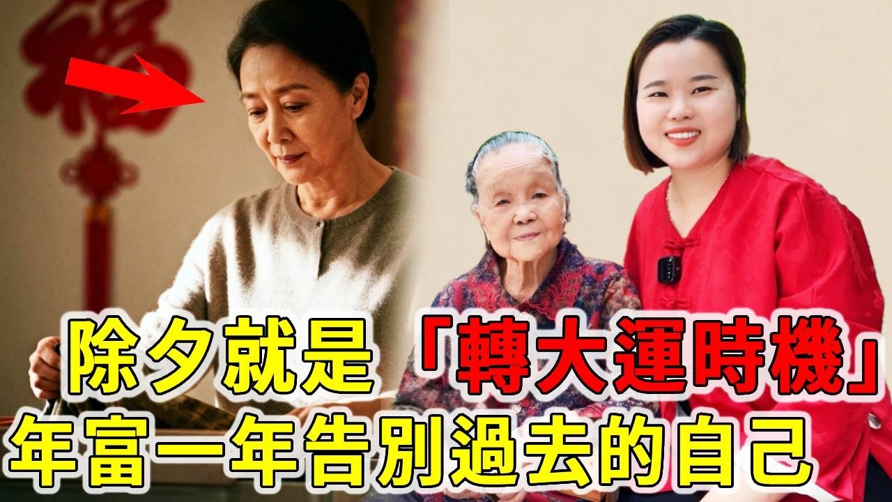 除夕就是轉大運的時機，斷捨離這幾樣東西，和過去的自己告別，祝福我們年富一年【大脸妹传承粤语文化】