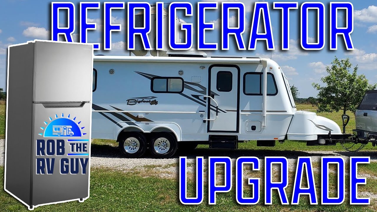 Switching Out Our RV Propane Electric (Absorption) Fridge With A Residential Refrigerator
