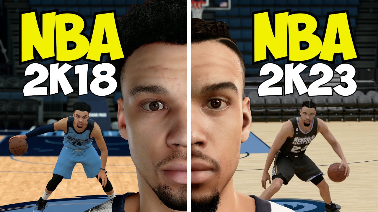 Evolution of Dillon Brooks in NBA 2K Games (NBA 2K18 - NBA 2K23)