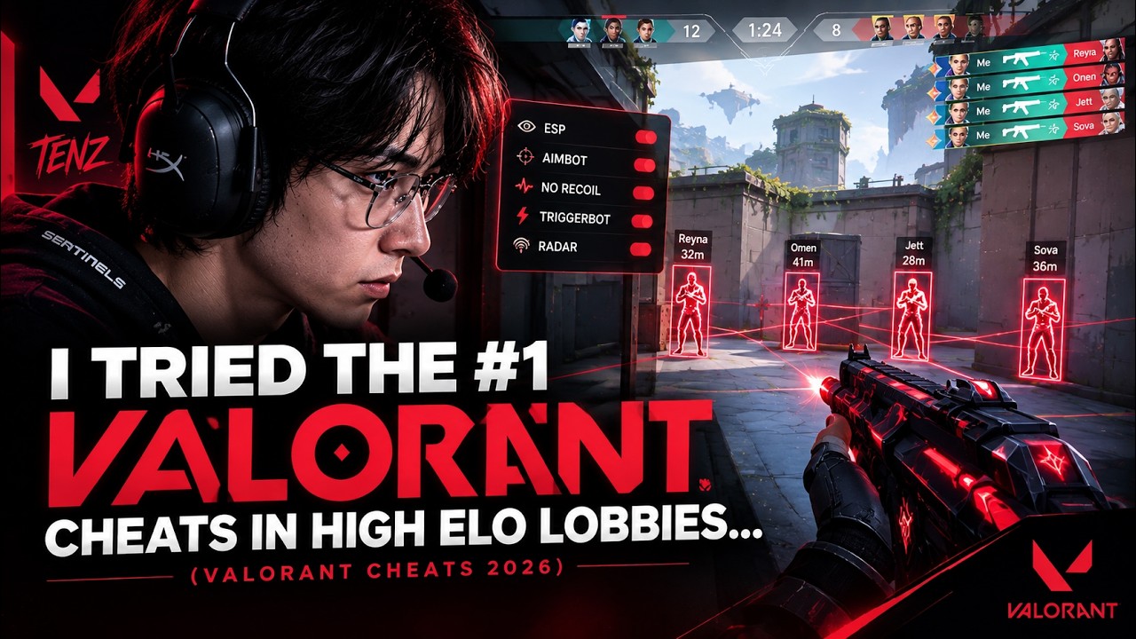 I Tried The #1 Valorant Cheats In High Elo Lobbies...😳(Valorant Cheats 2026)
