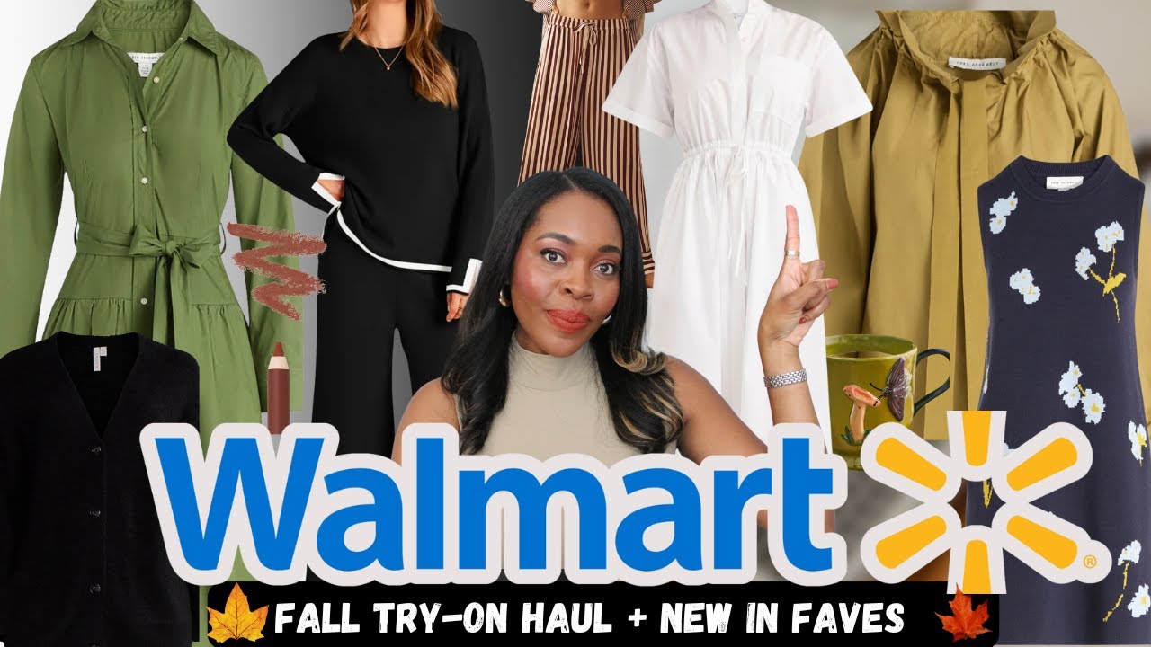 Примерка Walmart осень-зима 2025 + стильные и доступные товары для моды, красоты и дома