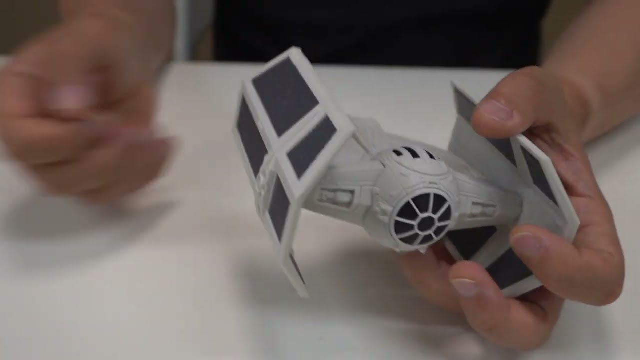 FREE!!! TIE Advanced x1 print on creality printers