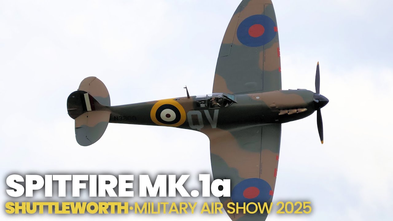 Supermarine Spitfire Mk.Ia &bull; N3200 &bull; Shuttleworth - Military Air Show