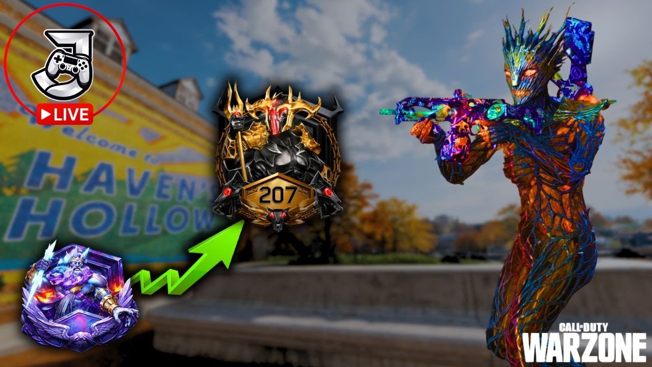 🔴 LIVE - Ranked Havens Hollow Warzone Road ToTOP 250