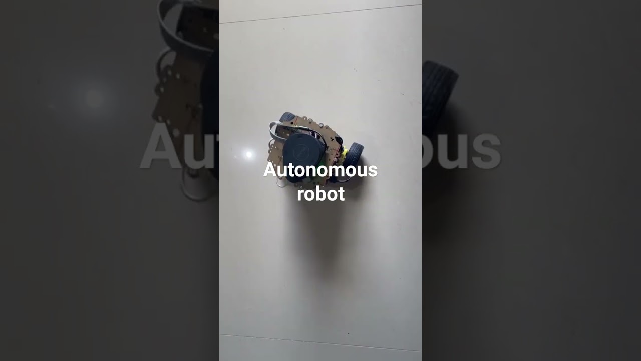 Autonomous robots using raspi, lidar and camera #robot #india #vlog #youtube #chandrayaan3 #rover