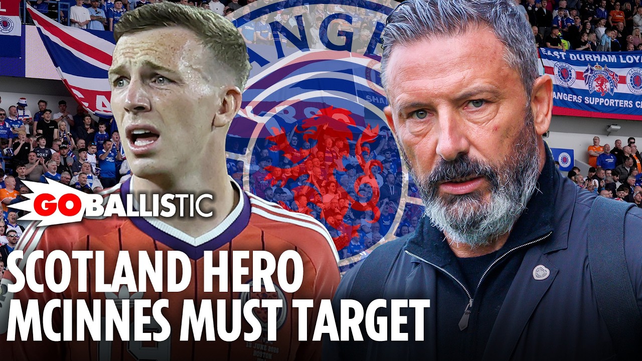 Derek McInnes must target Scotland hero in first act as Rangers boss | Go Ballistic Special