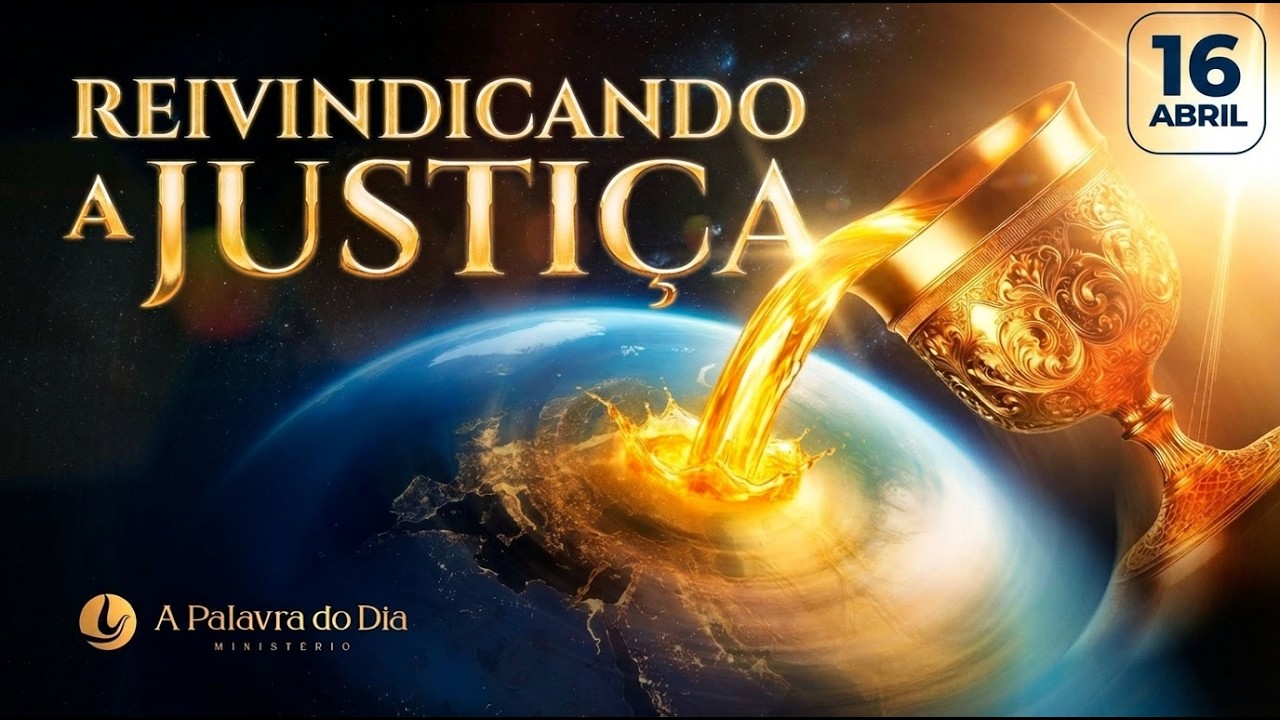 A PALAVRA DO DIA | 16 ABRIL 2026 | Bispa Virginia Arruda