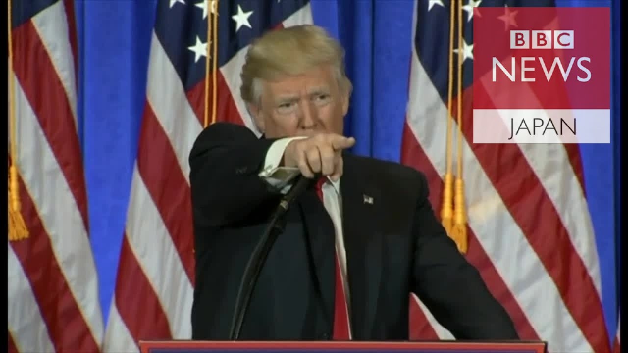 「僕は、ばい菌恐怖症」　トランプ氏、いくつかの会見発言