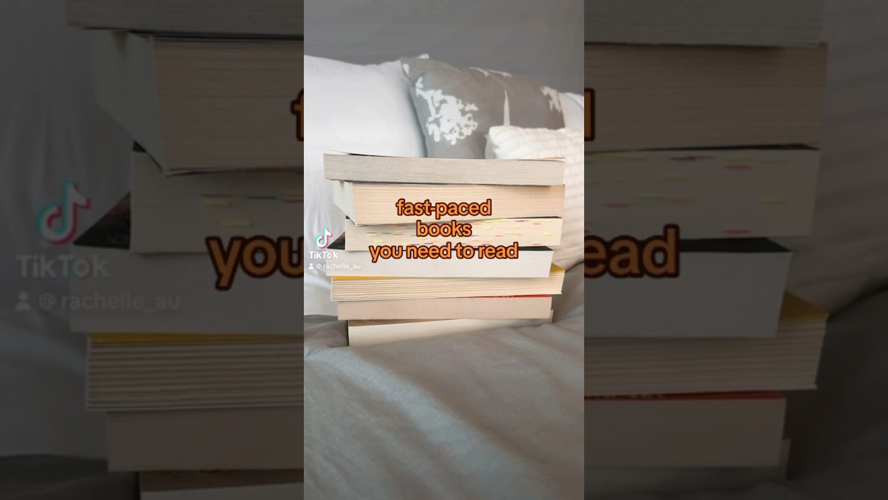 fast-paced books you need to read ✨