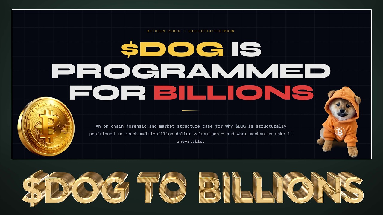$DOG (Bitcoin) IS PROGRAMMED FOR BILLIONS 🚀📈💰