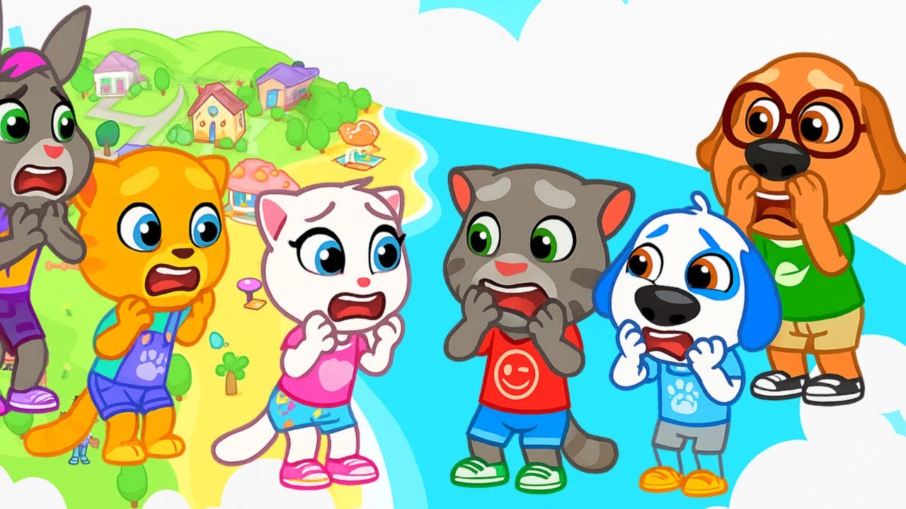 Talking Tom And Friends World  | Tom Friends World Day 1 💛❤️💚