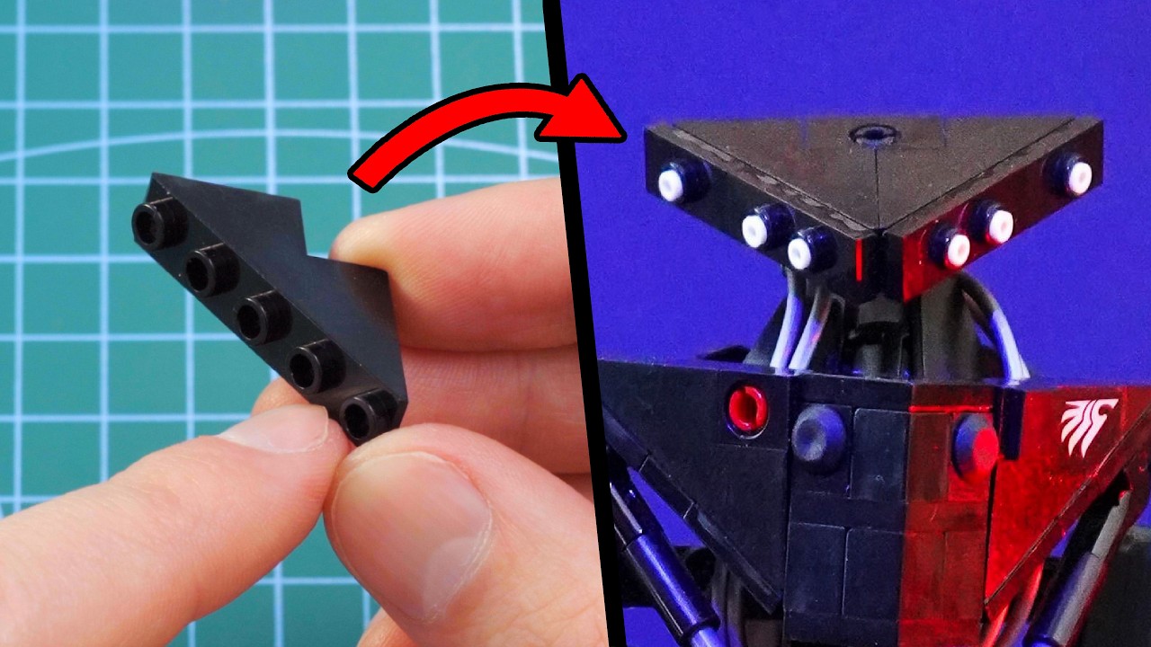 I built a Custom Droid with rare LEGO!