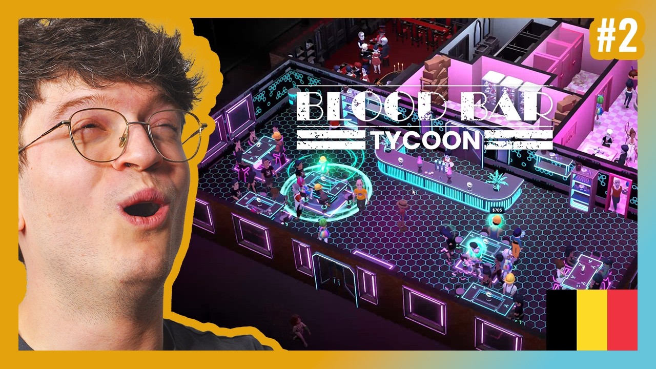 Blood Bar Tycoon | On automatise la récolte d'humains ! (VOD) #enguytv #enguy | Let's play #2
